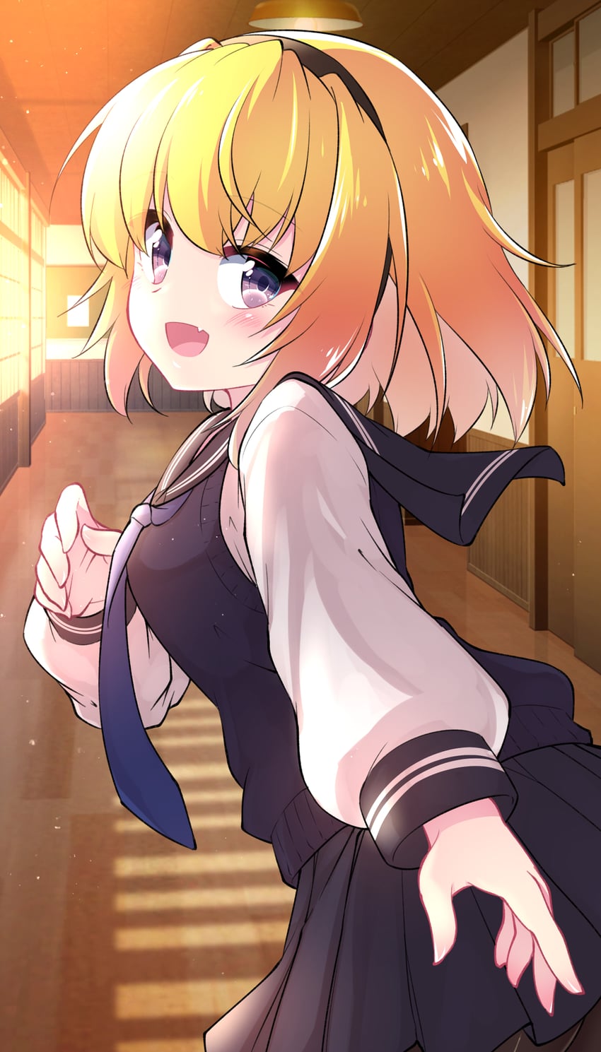houjou satoko (higurashi no naku koro ni and 1 more) drawn by hazumi_otoya