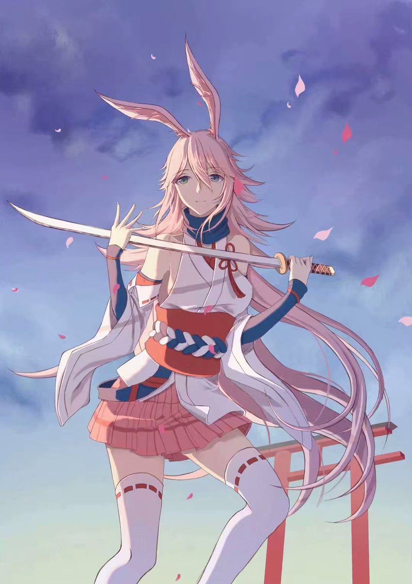 yae sakura (honkai and 1 more) drawn by tower_tani