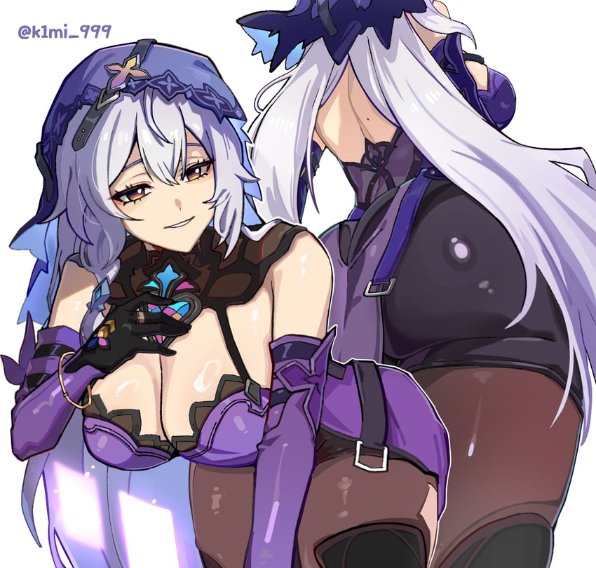 black swan (honkai and 1 more) drawn by k1ml_999