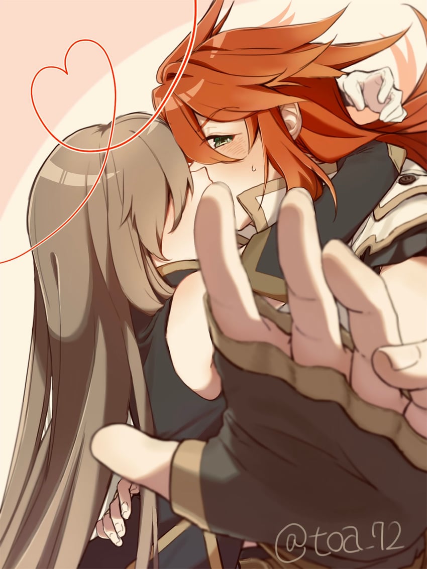 tear grants and luke fon fabre (tales of and 1 more) drawn by toa_72