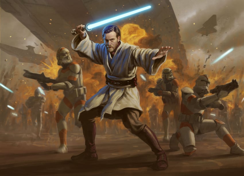 obi-wan kenobi (star wars and 1 more) drawn by colinboyer