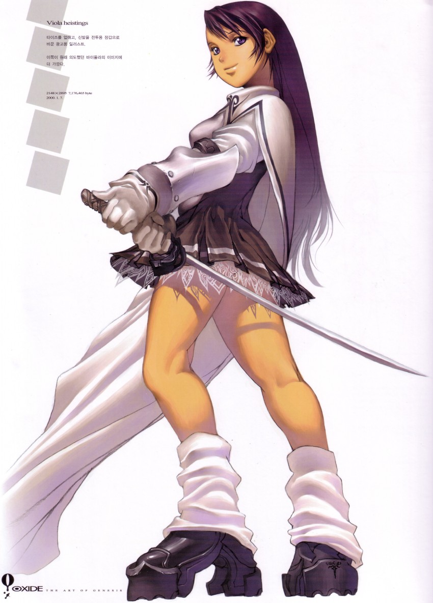 viola heistings (the war of genesis and 1 more) drawn by kim_hyung_tae