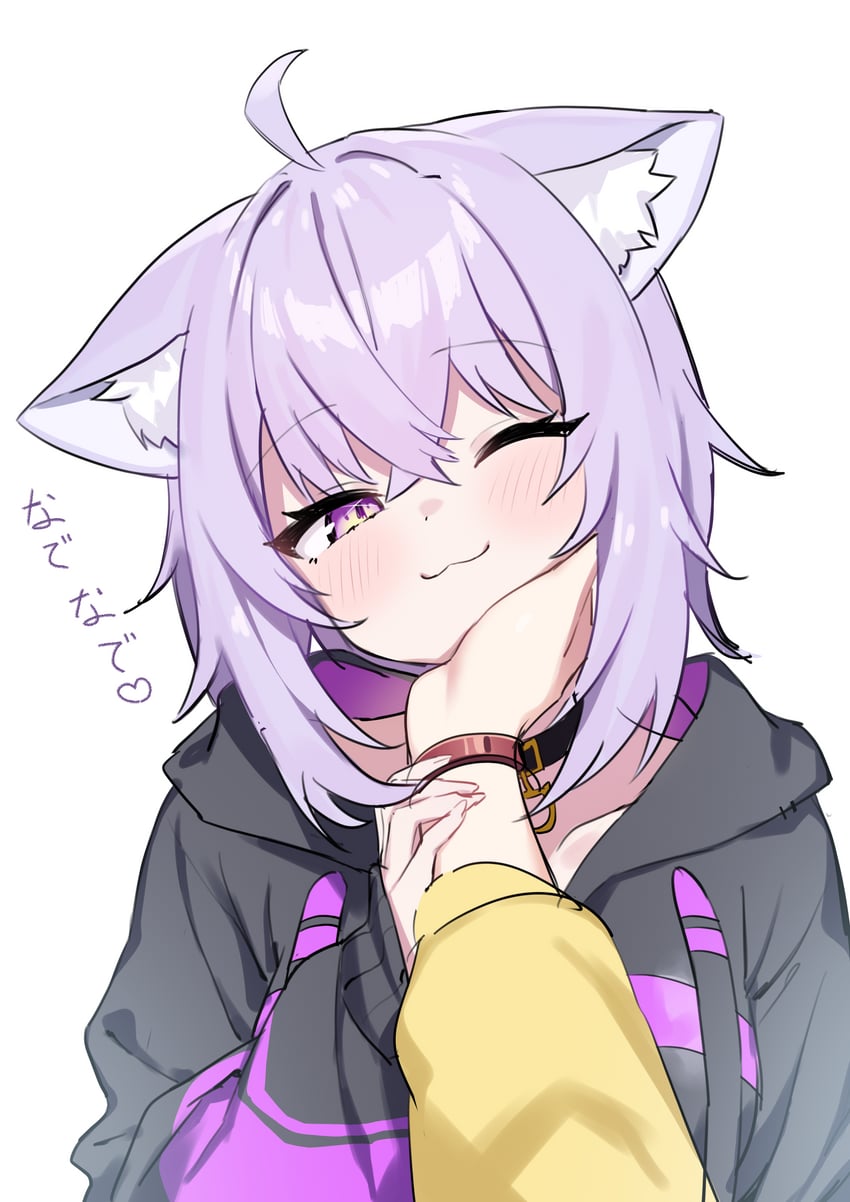 nekomata okayu and inugami korone (hololive) drawn by jjetotwt