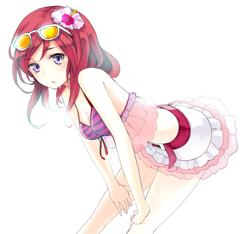 nishikino maki (love live! and 1 more) drawn by hanamuke