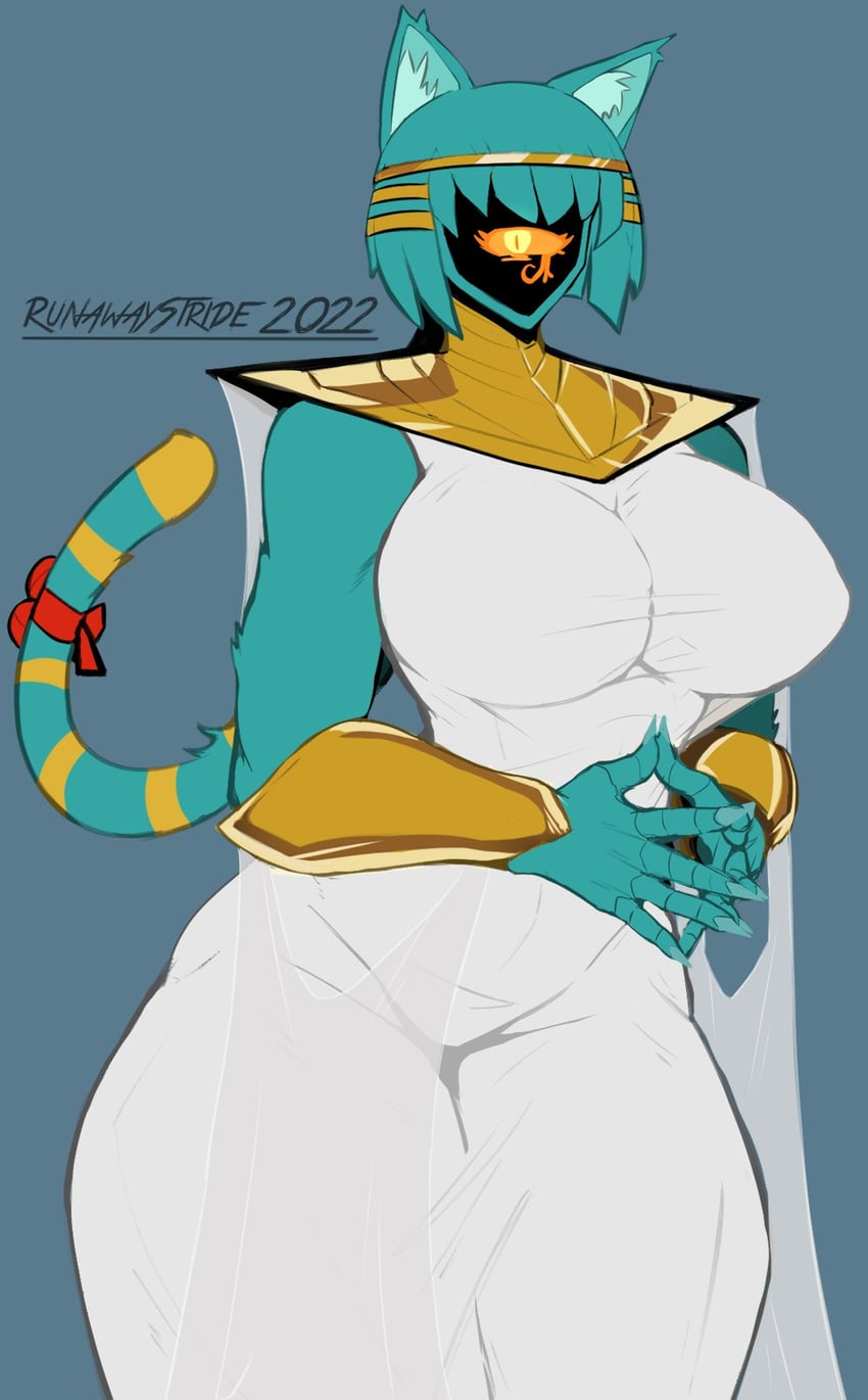 nyanlathotep (cthulhu mythos and 1 more) drawn by striderunaway
