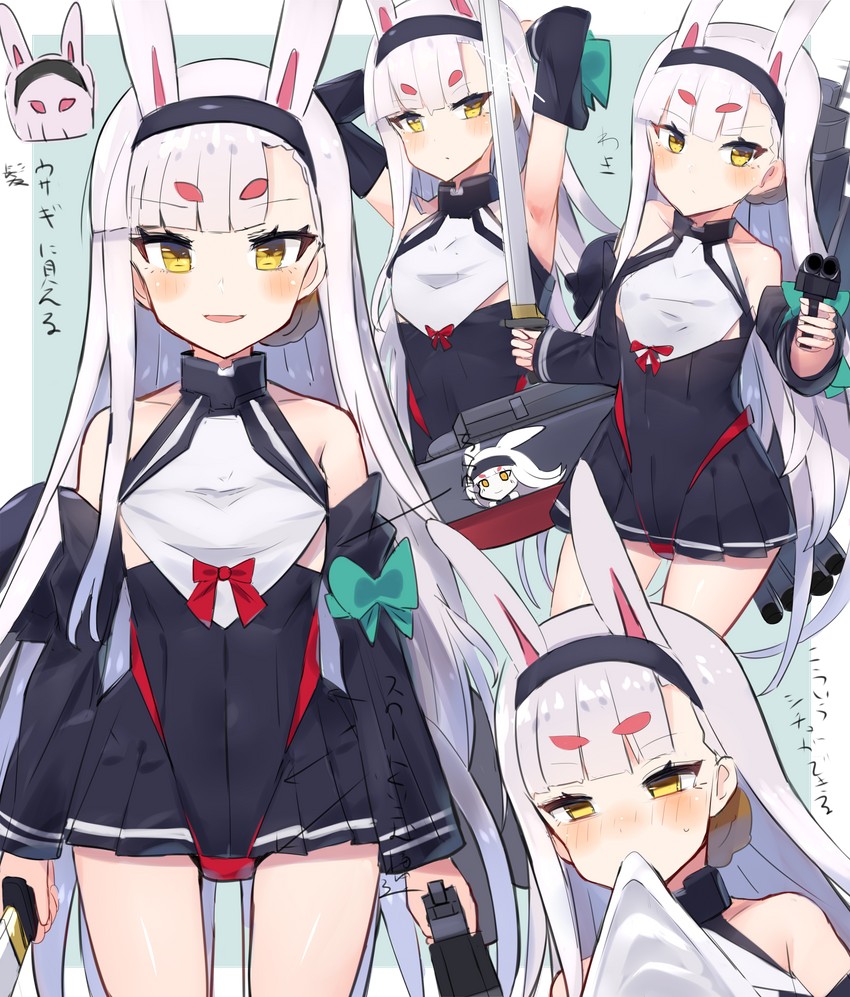 shimakaze (azur lane) drawn by nonon_(xenonbot) | Danbooru