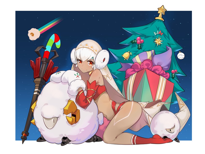 altera, altera the santa, and zerco (fate and 1 more) drawn by warum
