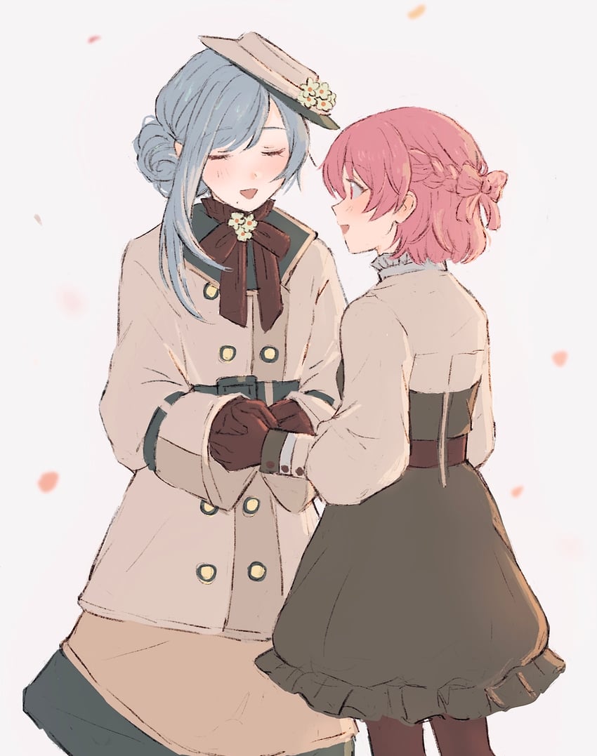 momoi airi and hinomori shizuku (project sekai) drawn by sana5353