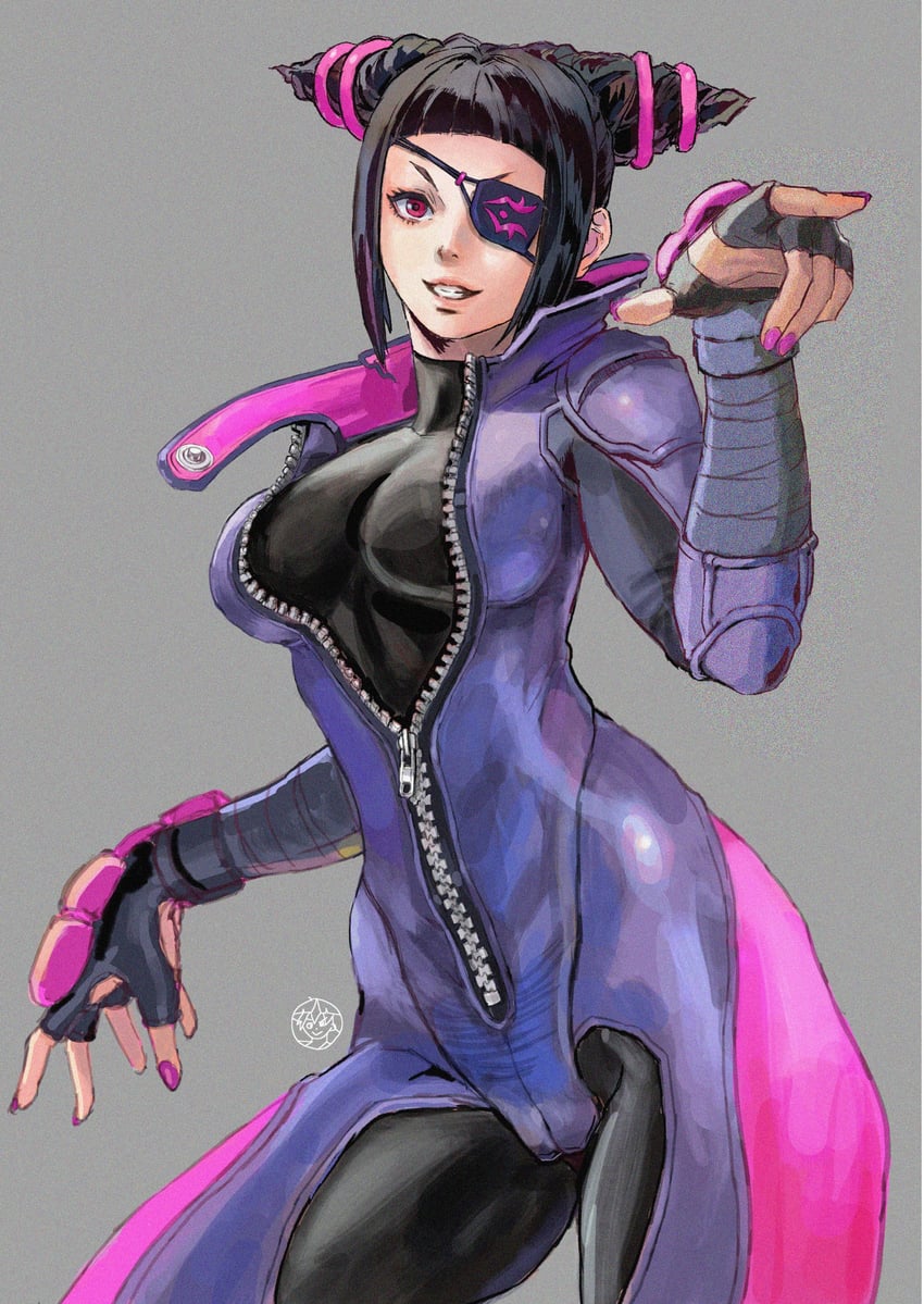 han juri (street fighter and 1 more) drawn by shiren_(ourboy83)