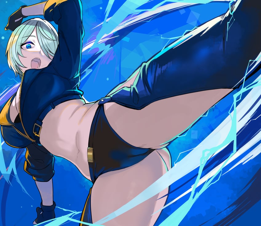 angel (the king of fighters and 2 more) drawn by ashita_(2010)