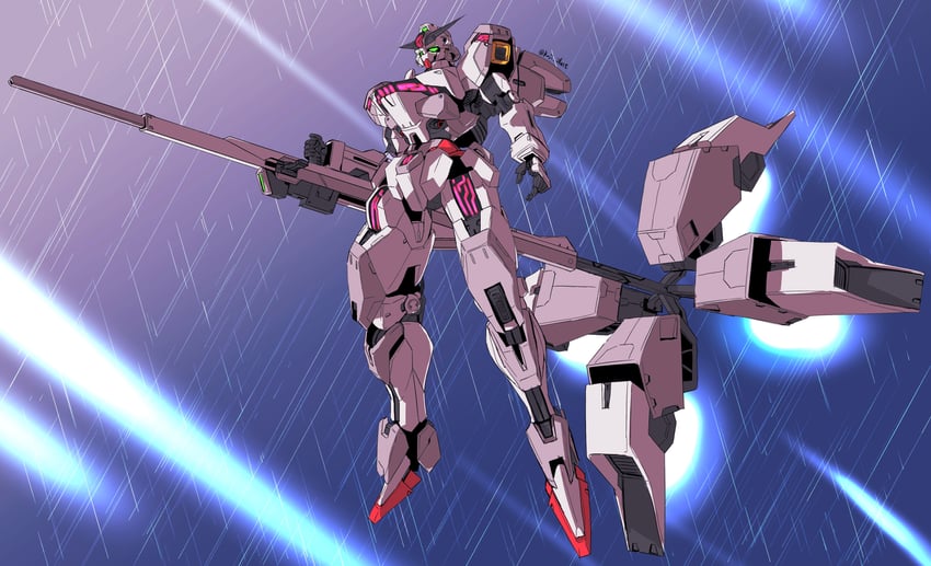 gundam calibarn (gundam and 1 more) drawn by kaji_illust