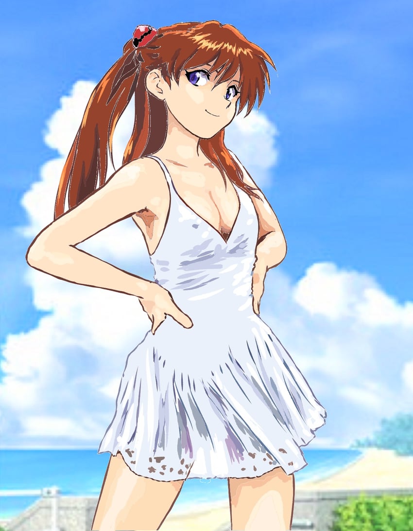 souryuu asuka langley (neon genesis evangelion) drawn by mizumori_keiichi