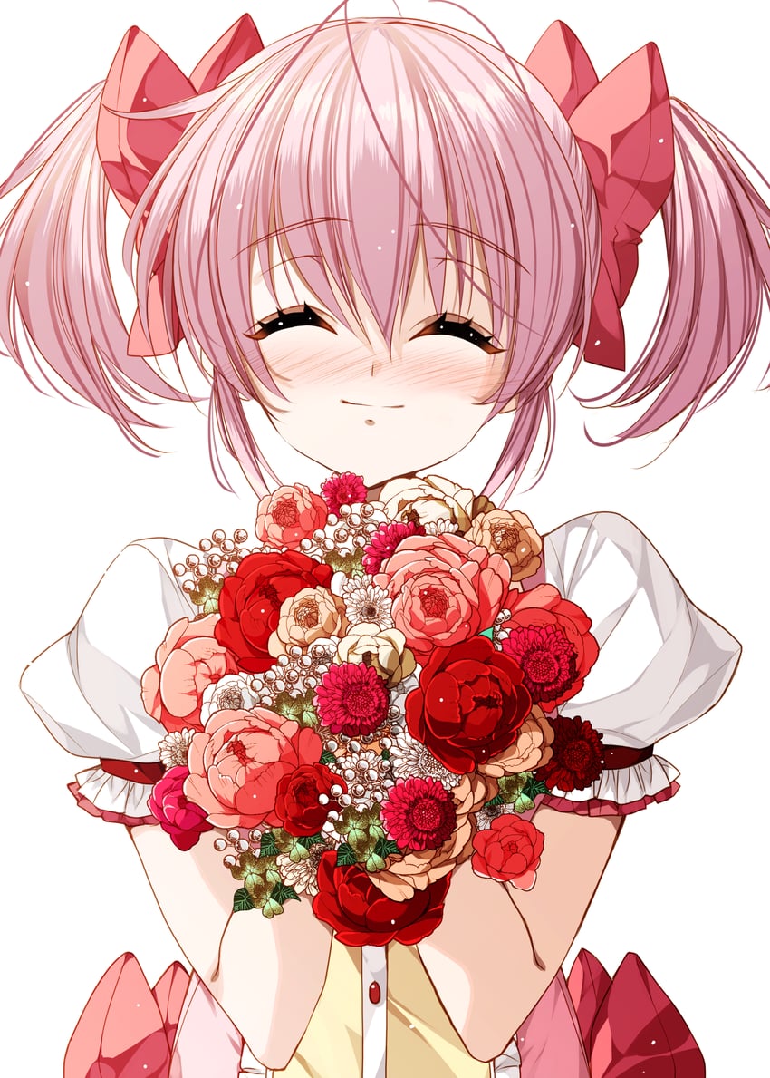 kaname madoka (mahou shoujo madoka magica) drawn by misteor
