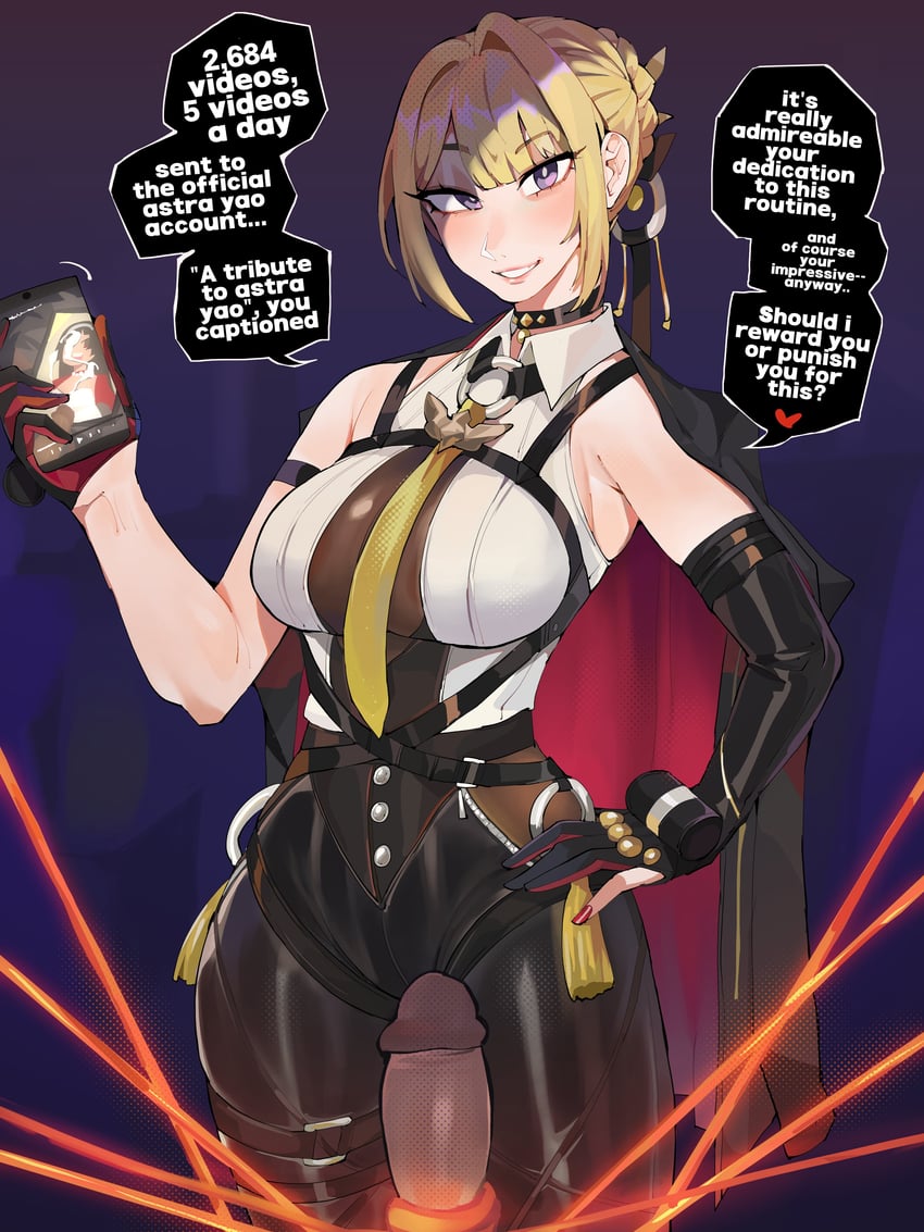 evelyn chevalier and astra yao (zenless zone zero) drawn by diforland