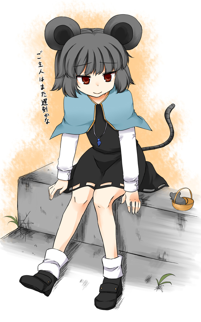 nazrin (touhou) drawn by zetsumame