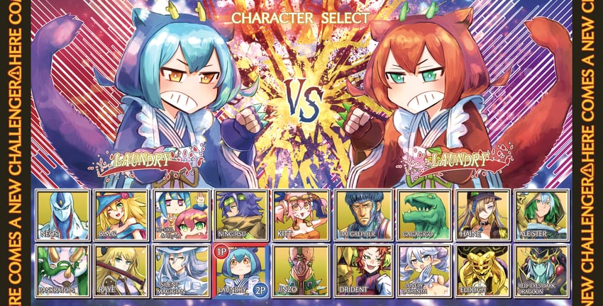 dark magician girl, lovely labrynth of the silver castle, laundry dragonmaid, silent magician, lil-la, and 19 more (yu-gi-oh!) drawn by hatano_kiyoshi