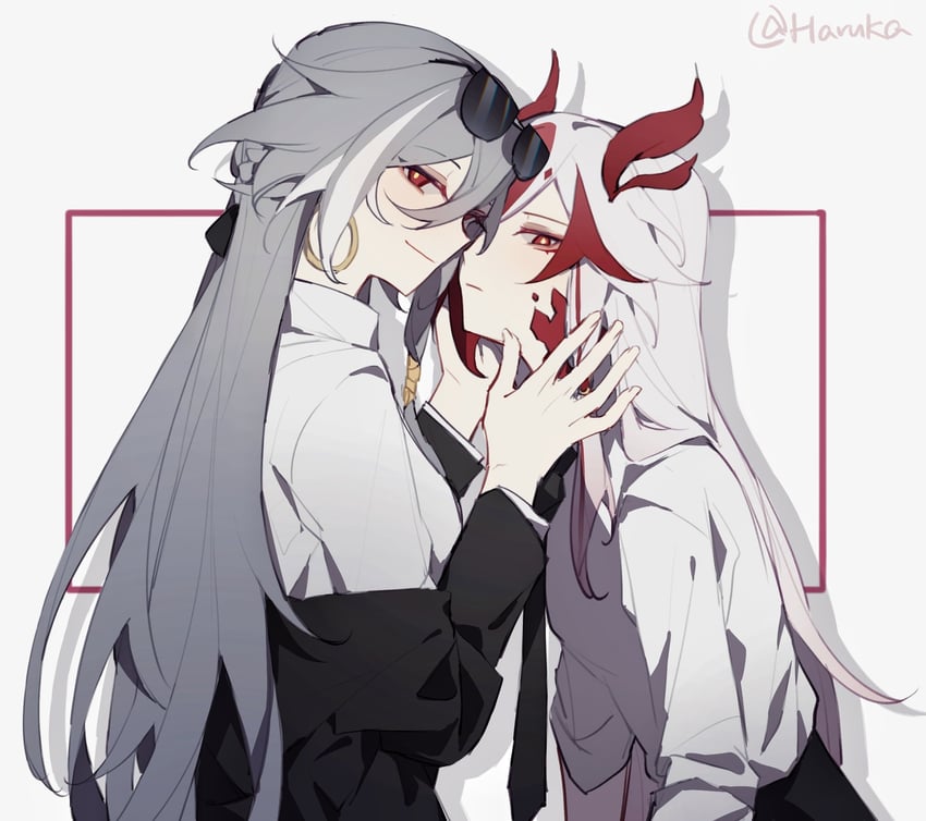 fu hua and herrscher of sentience (honkai and 1 more) drawn by haruka_(rsyaooooo)