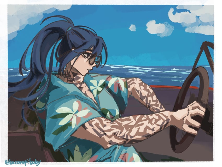 hong lu (project moon and 1 more) drawn by baconepibaby