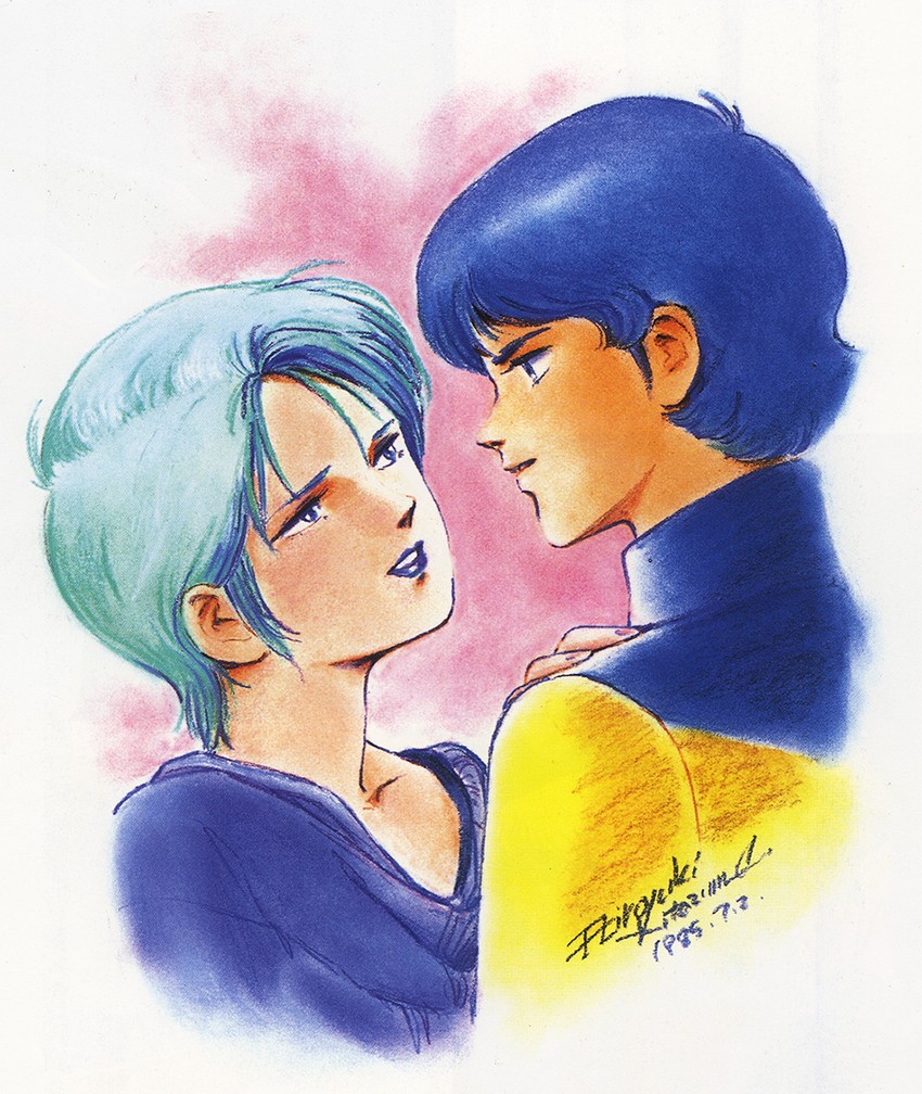 kamille bidan and four murasame (gundam and 1 more) drawn by kitazume_hiroyuki