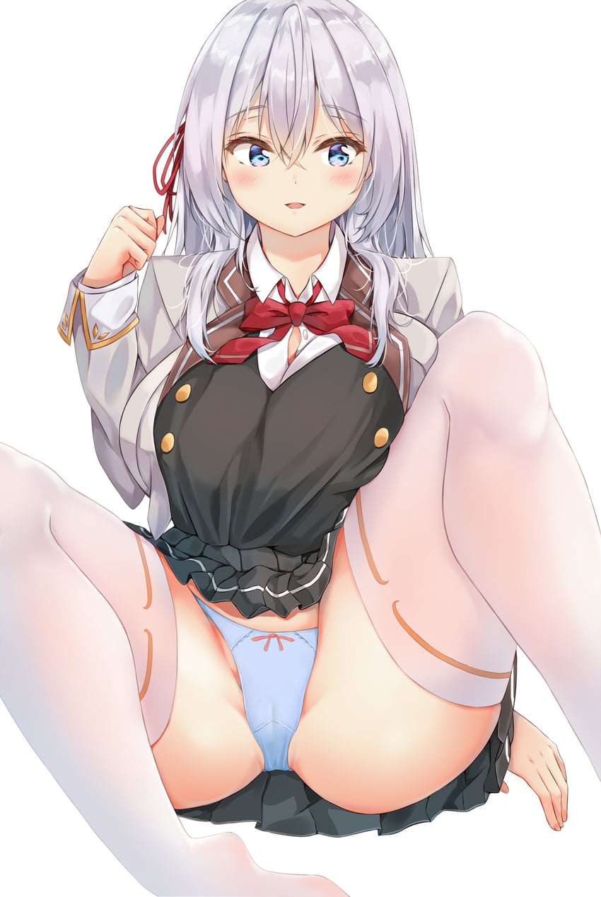 alisa mikhailovna kujou (tokidoki bosotto roshia-go de dereru tonari no alya-san) drawn by ikarosu_(suikaros)