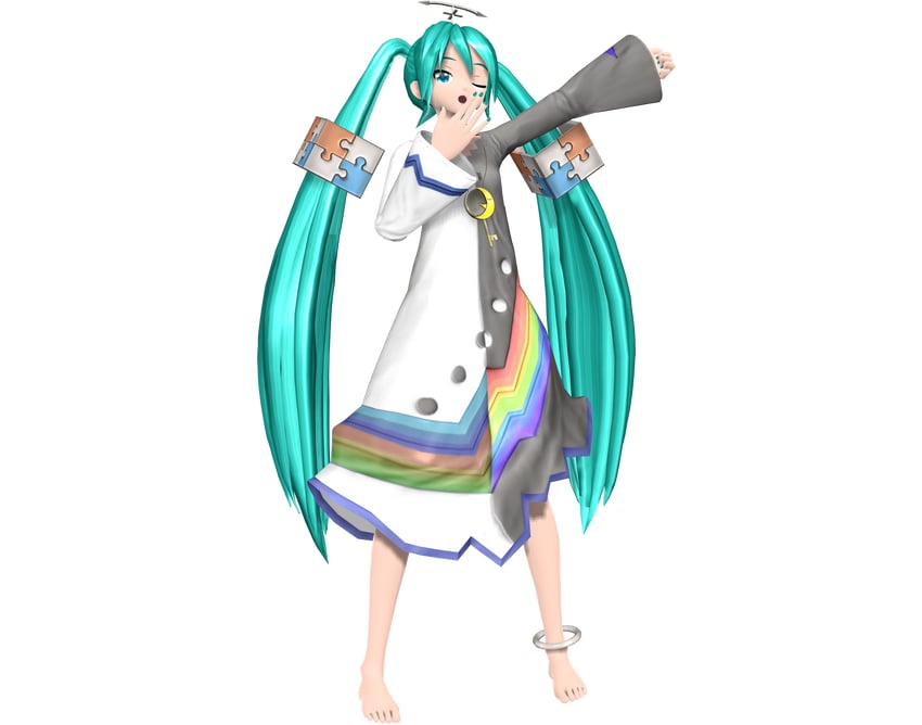 hatsune miku (vocaloid and 2 more)
