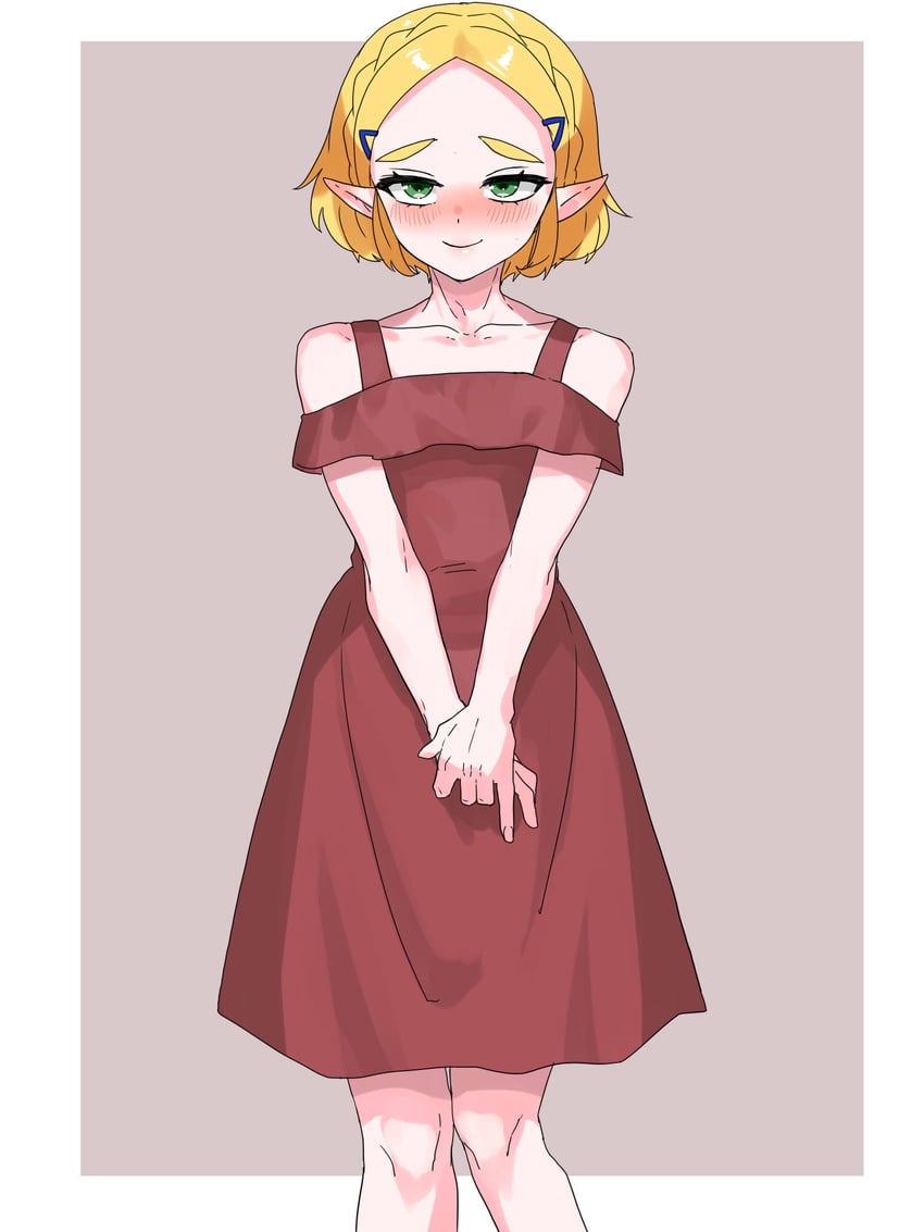 princess zelda (the legend of zelda and 1 more) drawn by wasabi_(legemd)