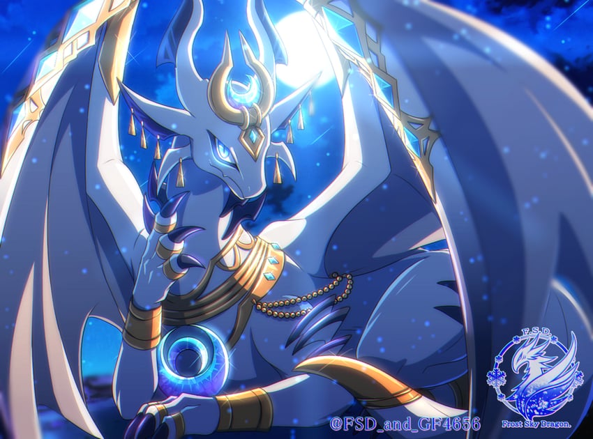 lunera (dragon village and 1 more) drawn by gurifon