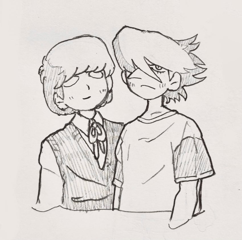 jet link and albert heinrich (cyborg 009) drawn by gobu26049