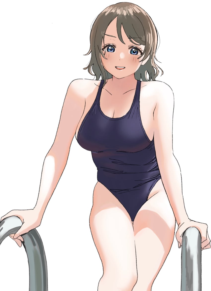 watanabe you (love live! and 1 more) drawn by dunchy