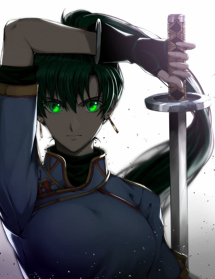 lyn (fire emblem and 1 more) drawn by delsaber