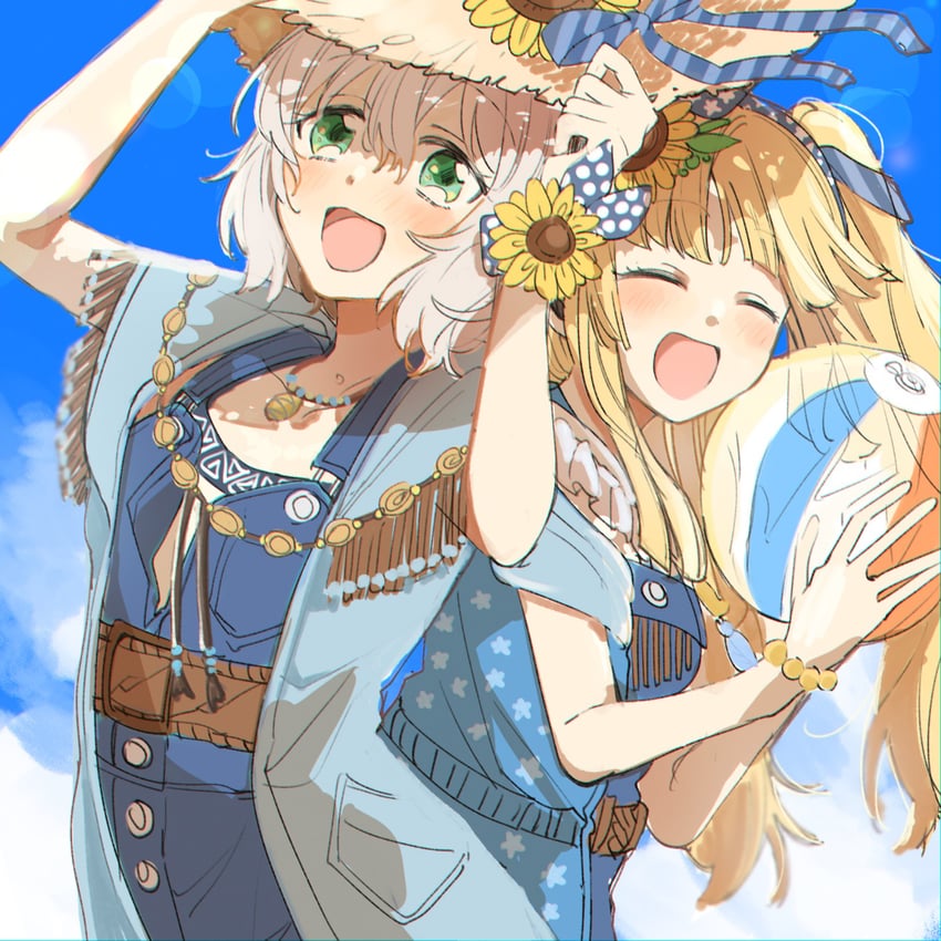 tsurumaki kokoro and aoba moca (bang dream!) drawn by zawameki