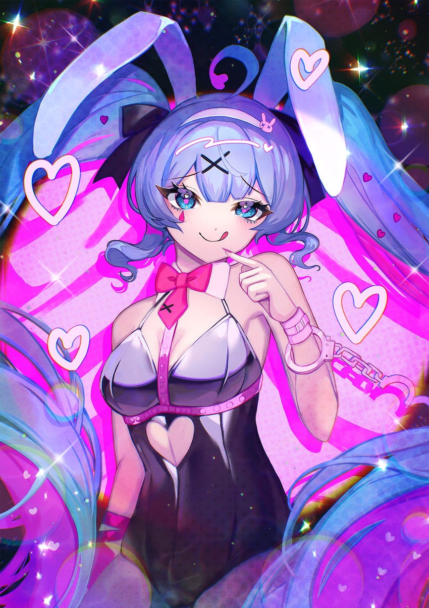 hatsune miku (vocaloid and 1 more) drawn by kozou_kazaru