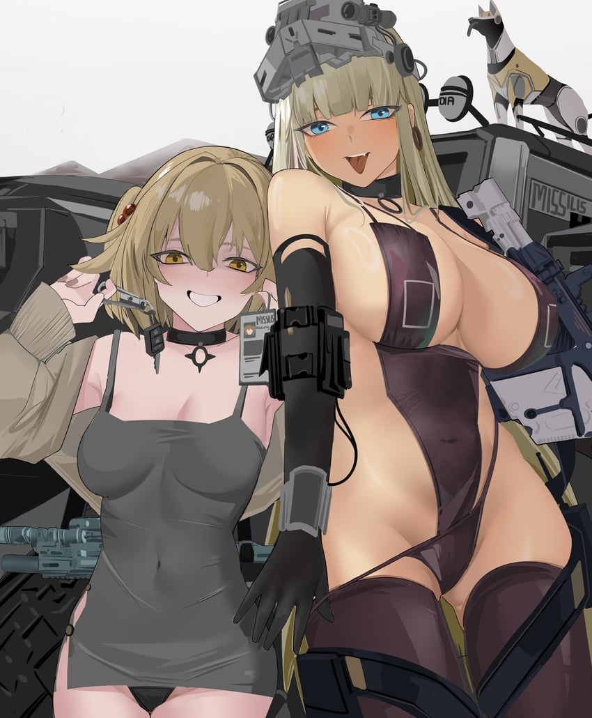 liter, centi, and volt (goddess of victory: nikke) drawn by phantasmaliagon