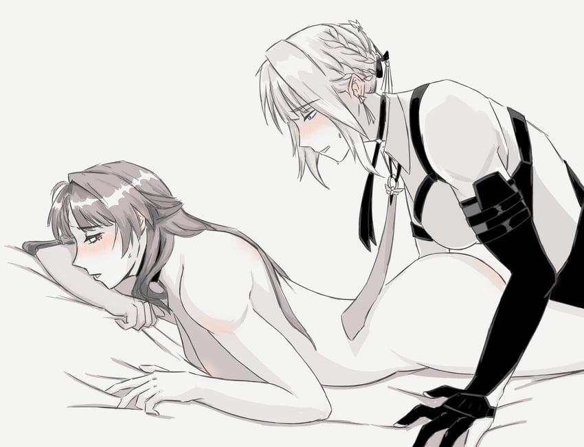 evelyn chevalier and astra yao (zenless zone zero) drawn by sols4rts