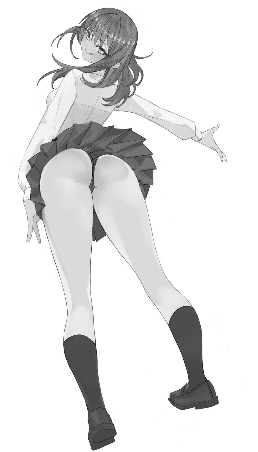 saiki himeka (kimi no koto ga dai dai dai dai daisuki na 100-nin no kanojo) drawn by hornfelstone