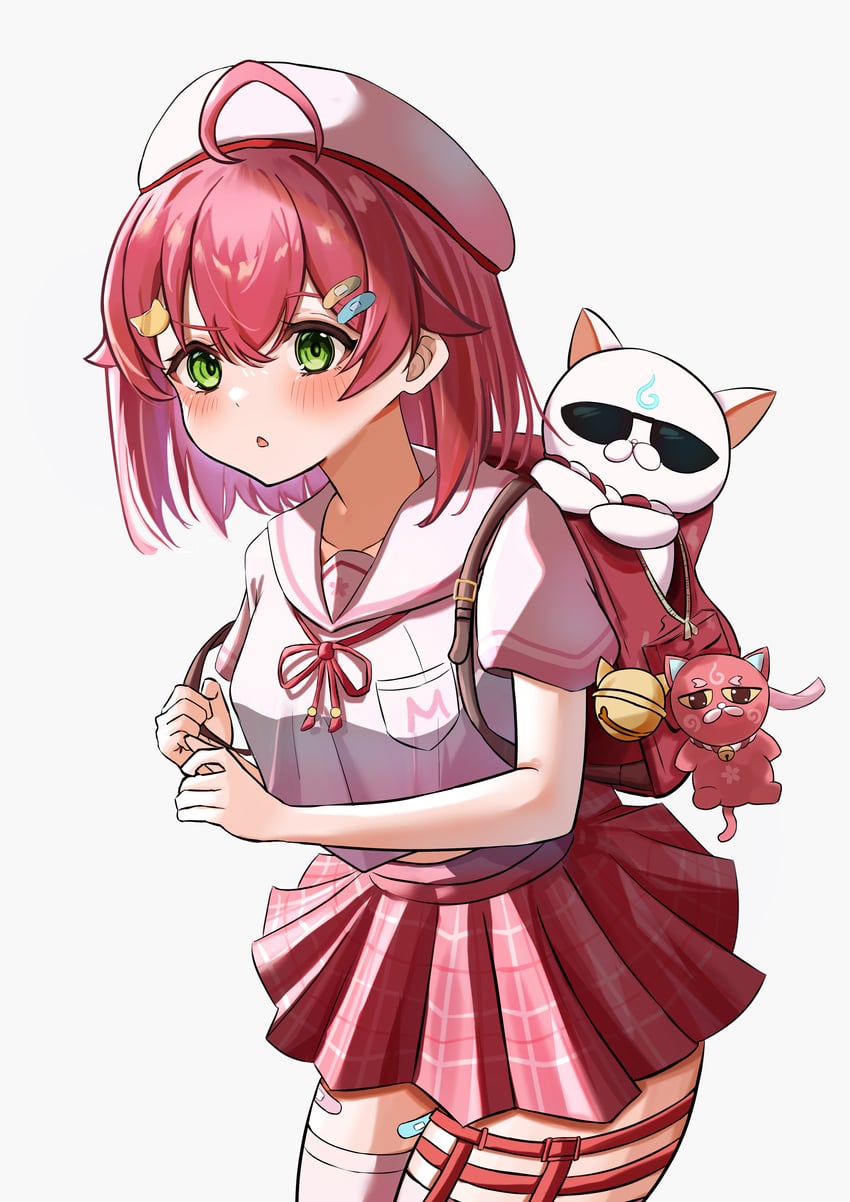 sakura miko, 35p, and kintoki (hololive) drawn by kushitani_kaede