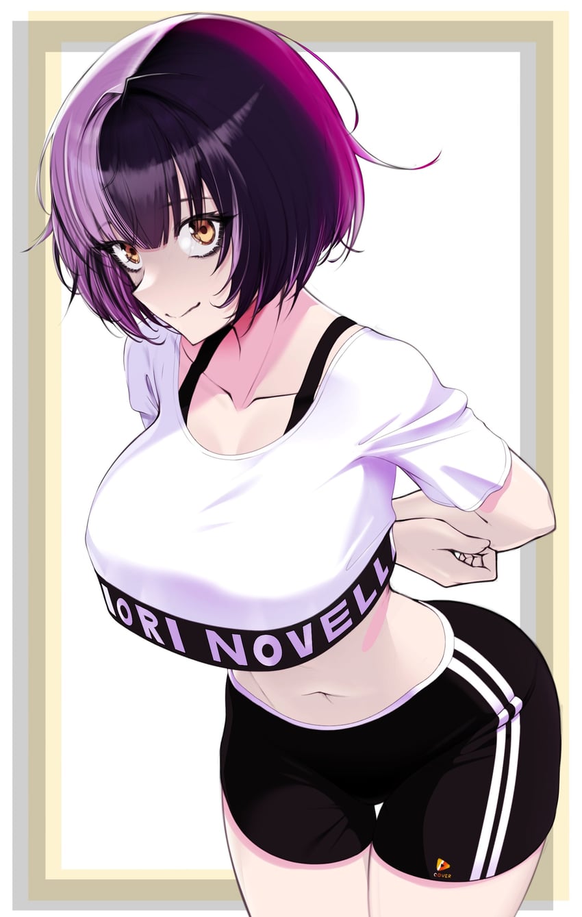 shiori novella (hololive and 1 more) drawn by porougon