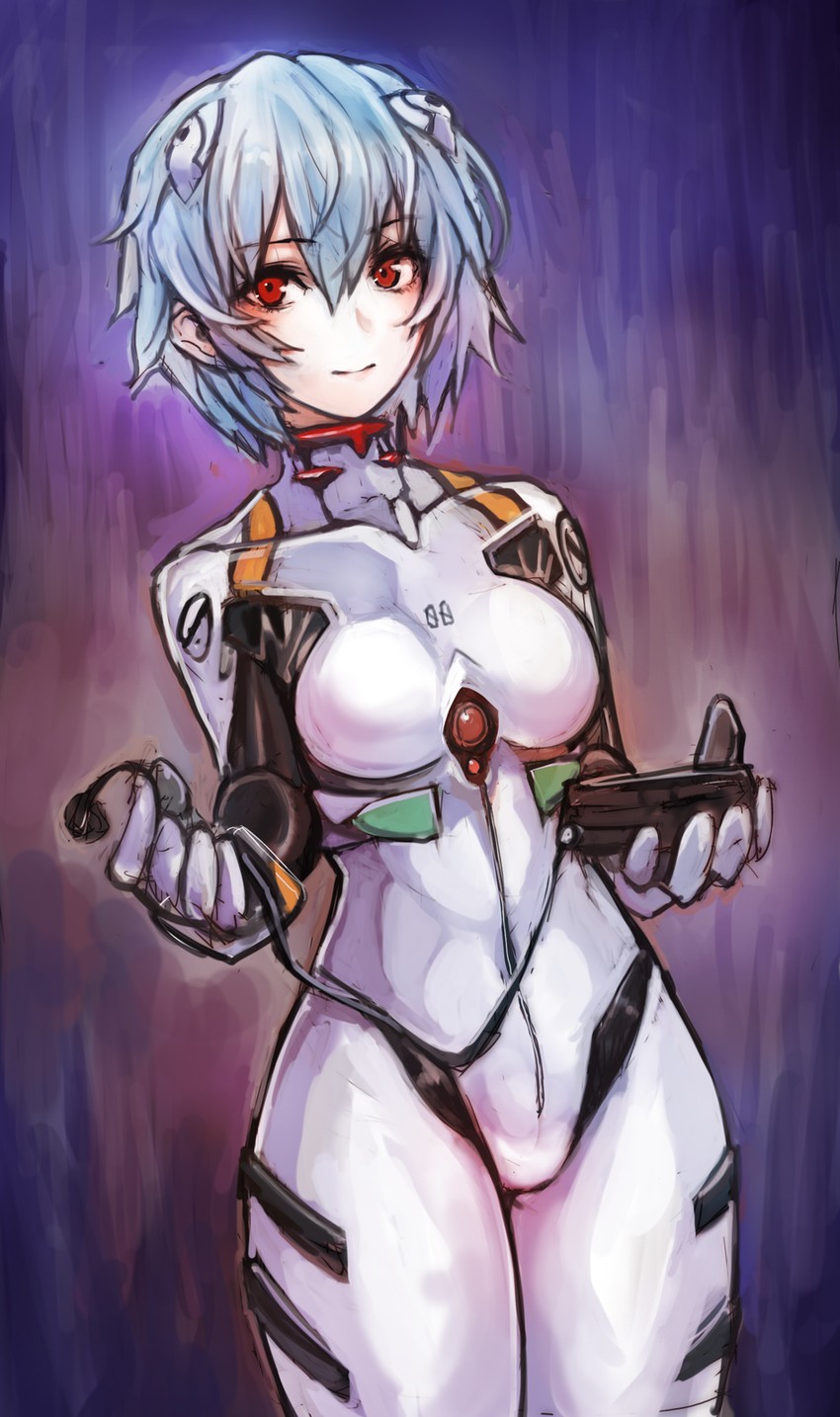 ayanami rei (neon genesis evangelion and 1 more) drawn by taishi_(picchiridou)