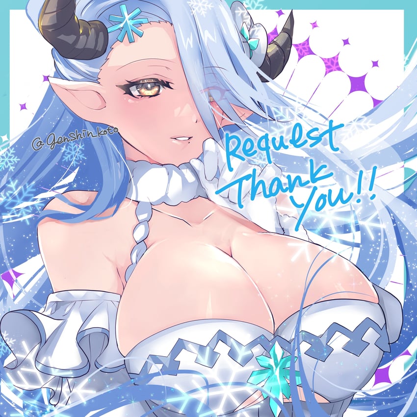 izmir (granblue fantasy) drawn by kotono_(momonoha4213)