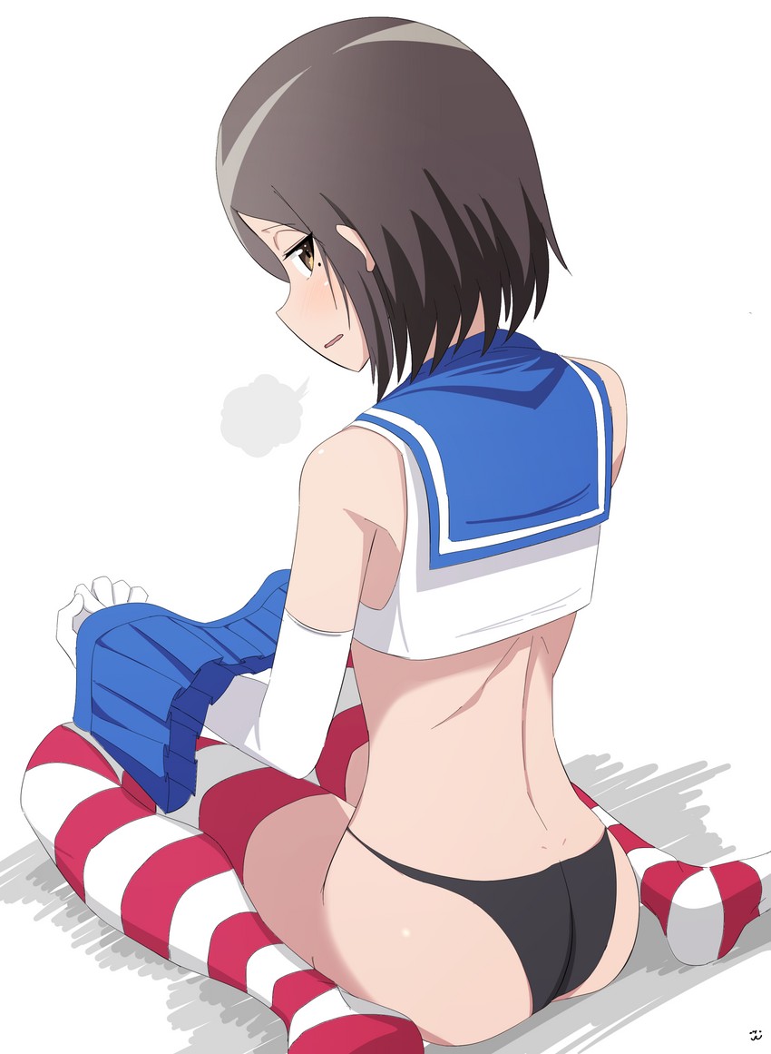 shimakaze and tachibana satomi (kantai collection and 1 more) drawn by chi_moooon