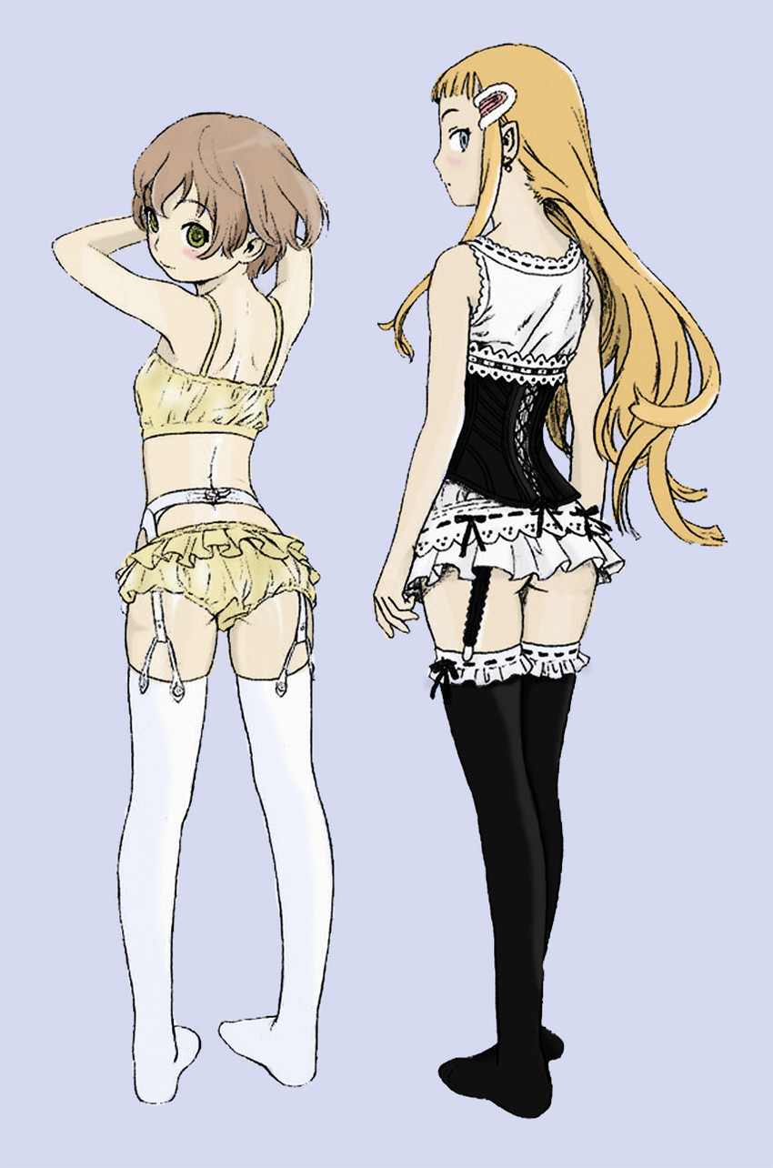 fam fan fan and millia il velch cutrettola turan (last exile and 1 more) drawn by murata_range