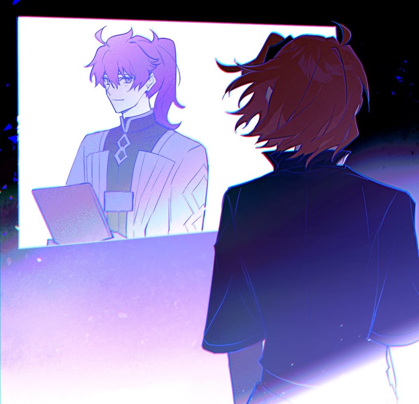 fujimaru ritsuka and romani archaman (fate and 1 more) drawn by myg_8028