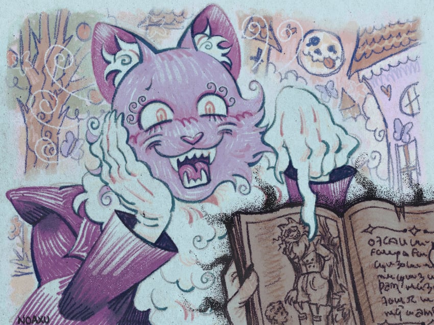 pocketcat and rher (fear & hunger and 1 more) drawn by nekomanxiy