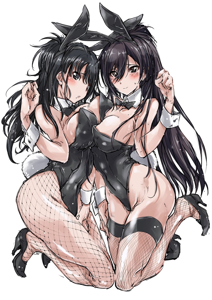 shirase sakuya and kazano hiori (idolmaster and 1 more) drawn by yazawa_mana