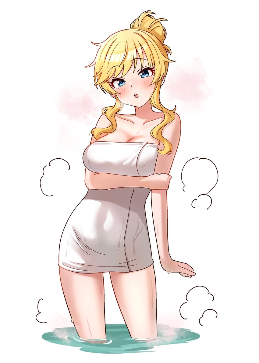 ohtsuki yui (idolmaster and 1 more) drawn by niban_(puka_0507)