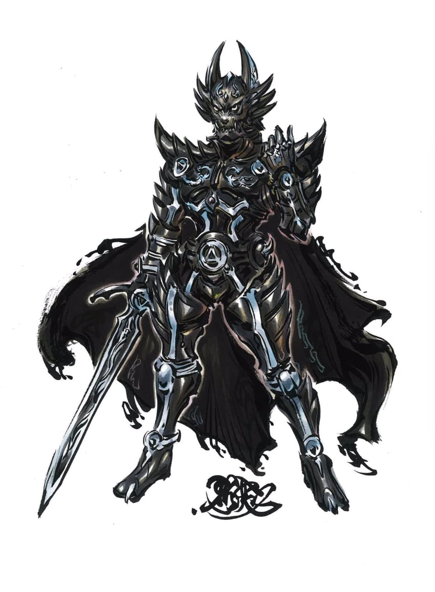 jaaku (garo and 1 more) drawn by amemiya_keita