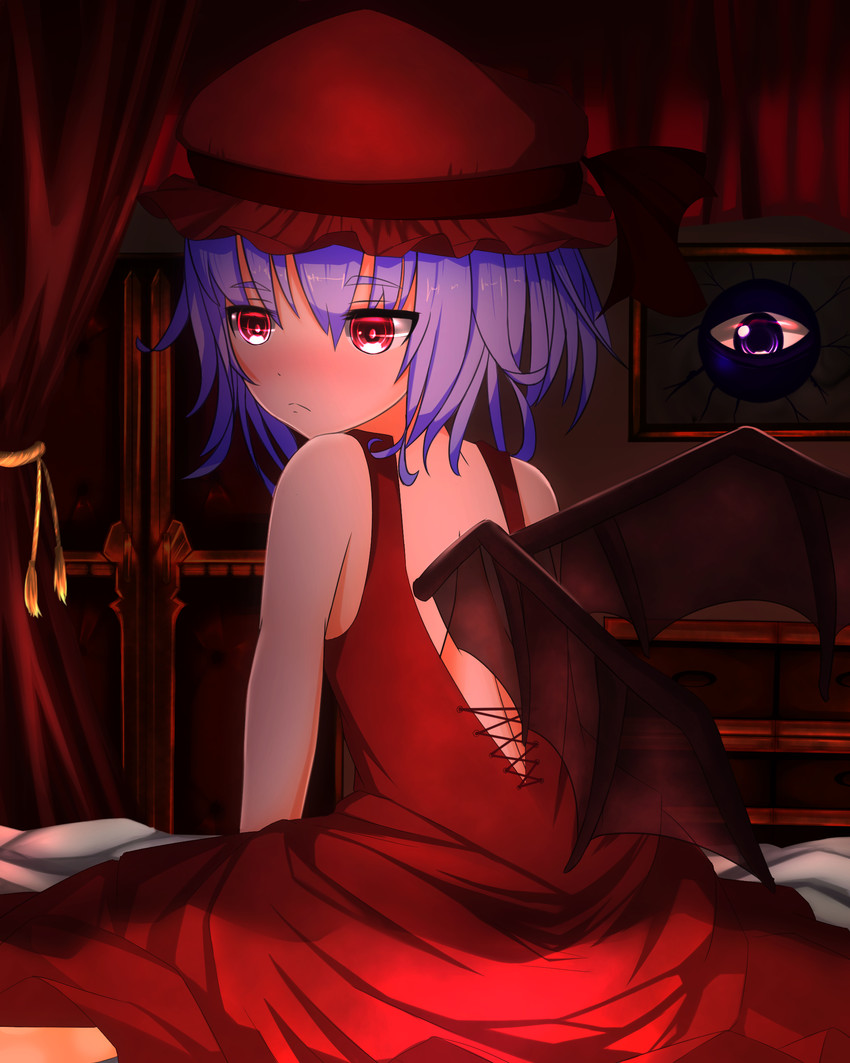 remilia scarlet and backbeard (touhou and 1 more) drawn by hachidori_tou
