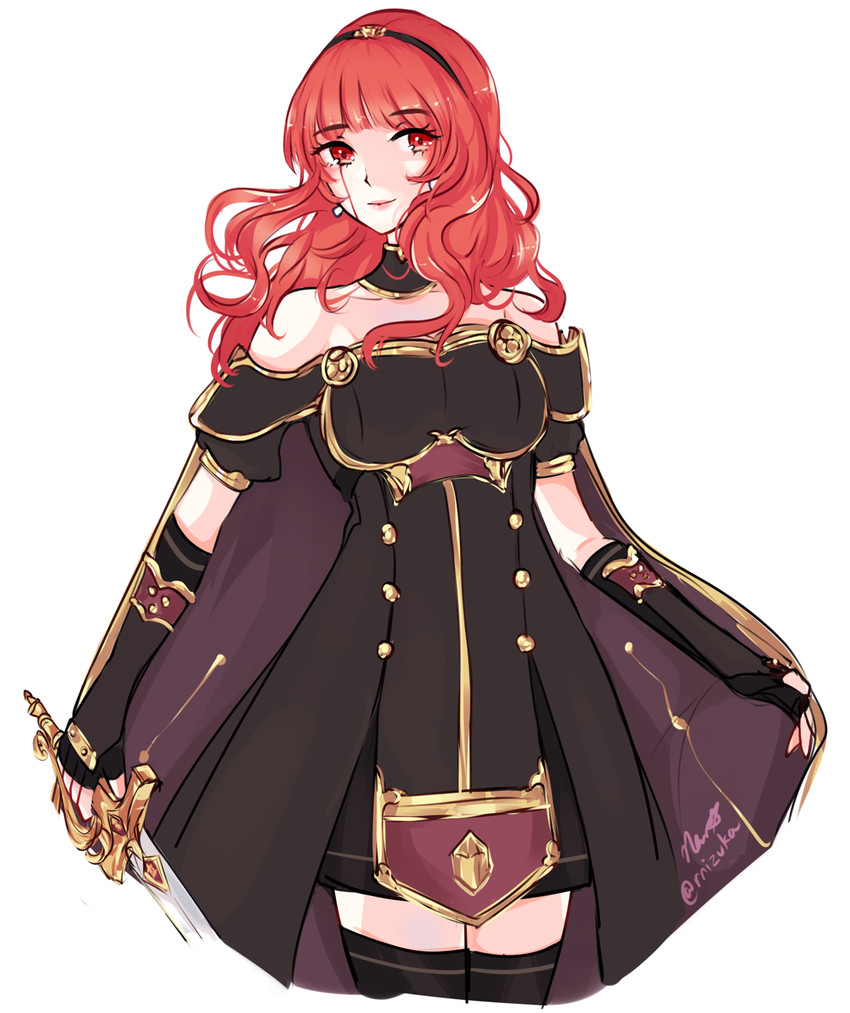 celica (fire emblem and 2 more) drawn by nana_(mizukas)