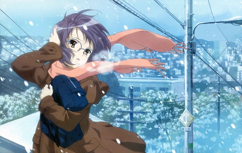 nagato yuki (suzumiya haruhi no yuuutsu and 1 more) drawn by ikeda_shouko