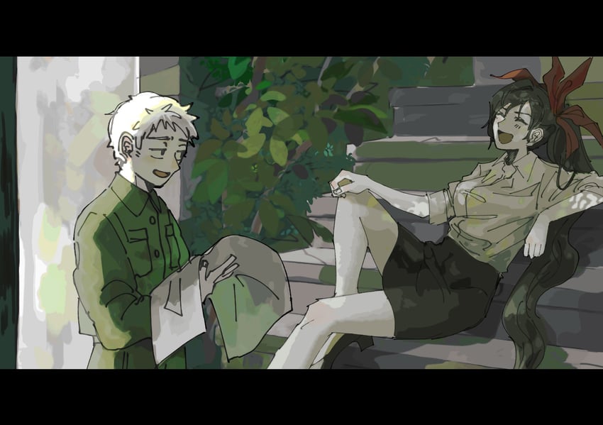 ha yuri zahard and evan edrok (original and 1 more) drawn by wy285223
